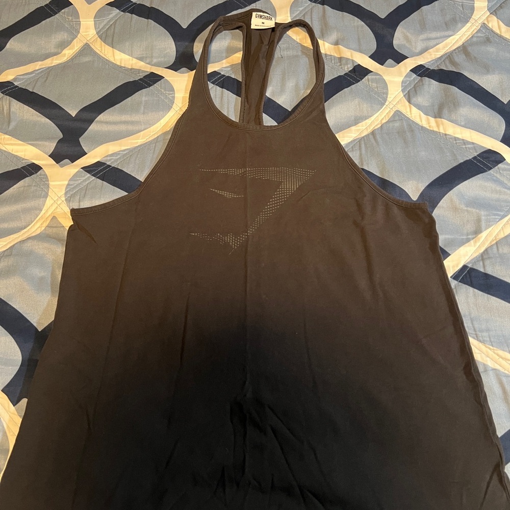 Gymshark Charcoal Sleeveless Top